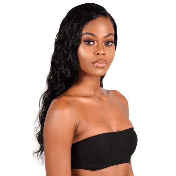 18" Brazilian Loose Wave Lace Front Human Wig